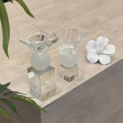 طقم مبخرة كرستال تركي ثلجي