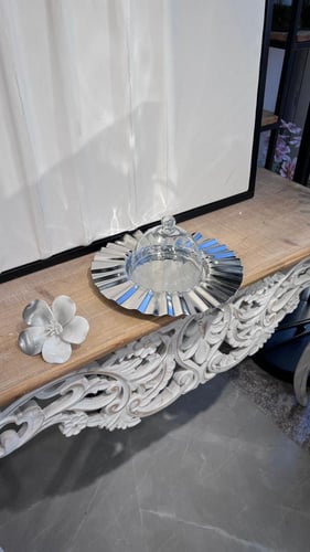 تقديمة ستيل هندي غطاء