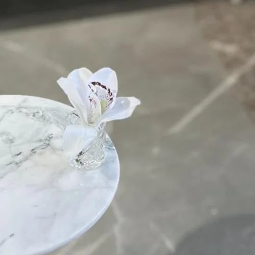 فازة ورد منسق صغير