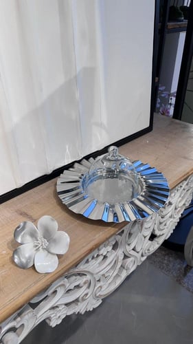 تقديمة ستيل هندي غطاء