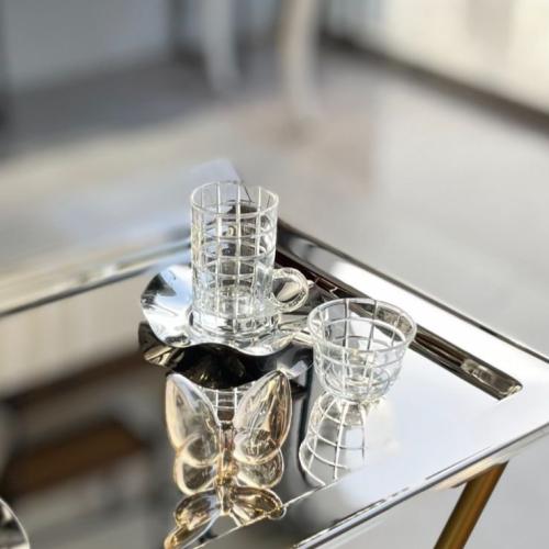 طقم بيالات وفناجيل ل 6اشخاص تركي