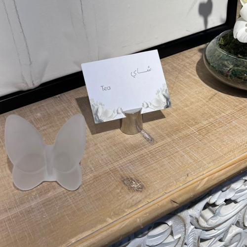 حامل كرت ستيل