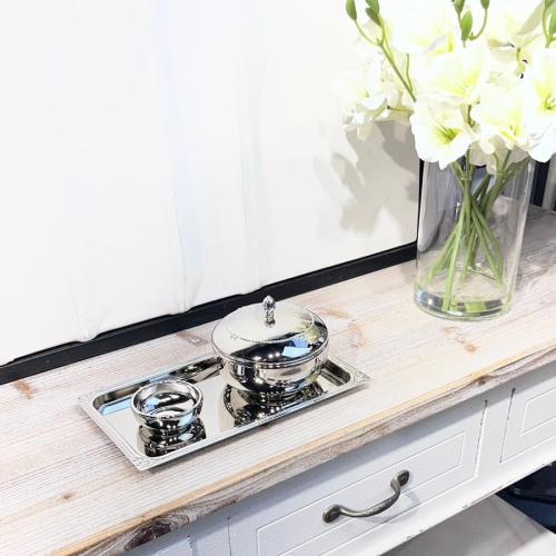 طقم تمرية ستيل نيكل