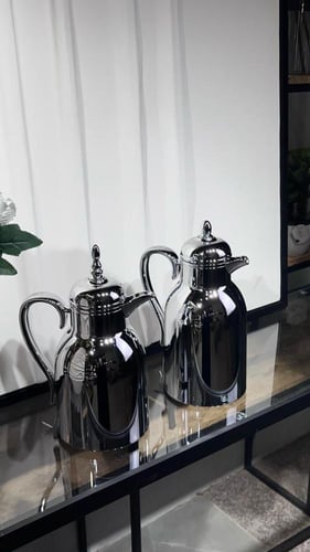 طقم ترامس ريم فضي