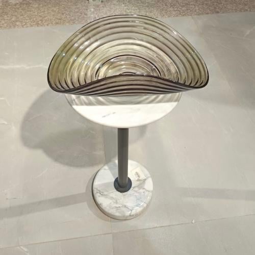 تقديمة زجاج 35 سم