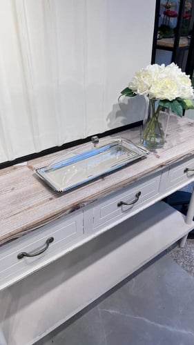 تقديمة ستيل غطاء اكريلك