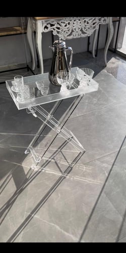 طاولة ضيافة اكريلك
