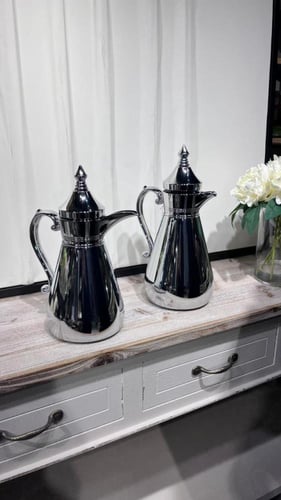 طقم ترامس اصيلة فضي