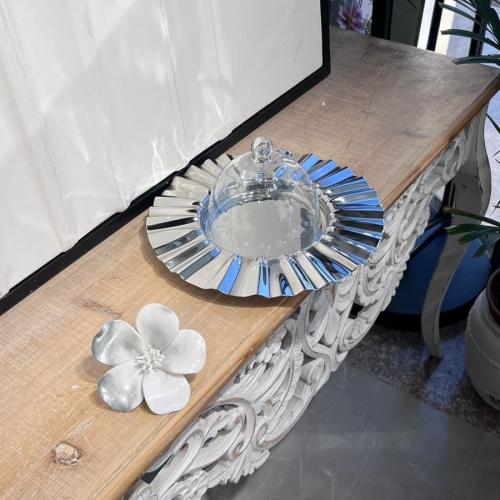 تقديمة ستيل هندي غطاء