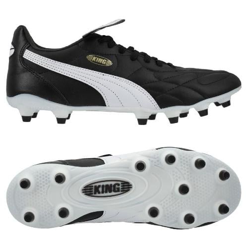 KING TOP FG/AG - BLACK/WHITE/PUMA GOLD