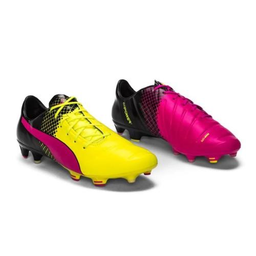 EVOPOWER 1.3 TRICKS FG PINK GLOW/SAFETY YELLOW/BLACK