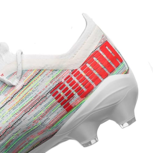 ULTRA 1.2 FG/AG SPECTRA - PUMA WHITE/RED BLAST/PUM...