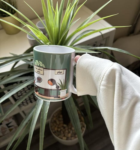 كوب مكتب أخضر