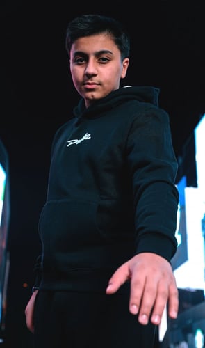 POWR Original Black Hoodie (KIDS)