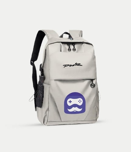 حقيبة باور أبيض - خاصة باعضاء الفريق