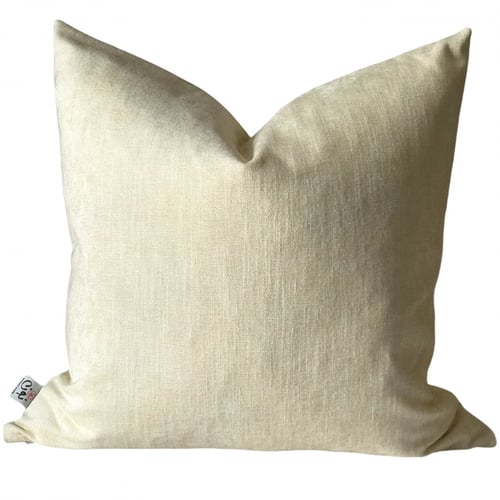 غطاء وسادة شانيل تيفلون عاجي