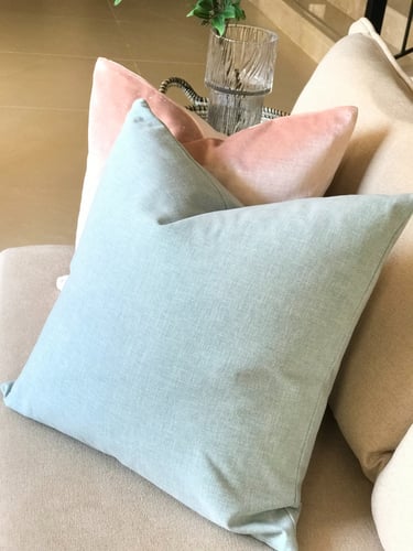 غطاء وسادة سكاي بلو