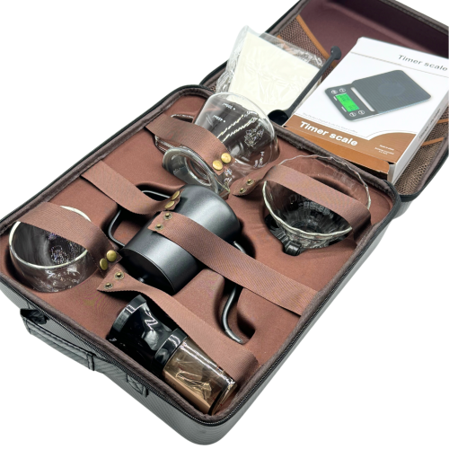 طقم شنطة القهوة V60 المختصة 9 قطع