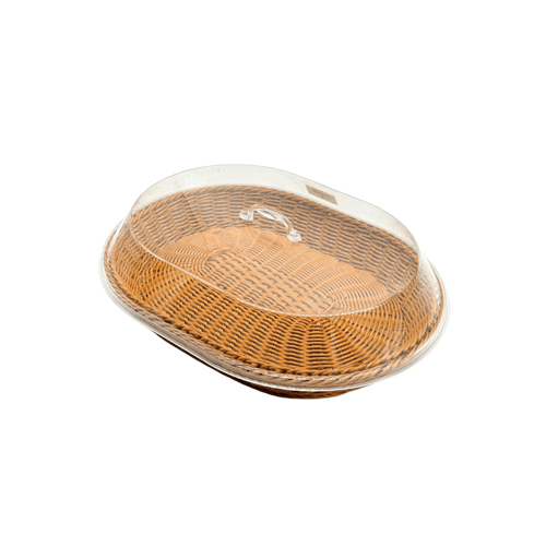 سلة بغطاء كريلك بيضاوي 40*30