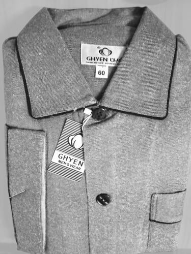 بيجاما رجالي شتوي سادة ملون - غين