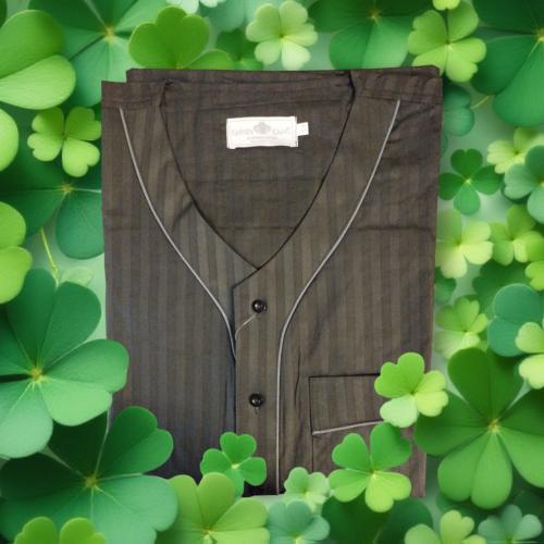 ثوب رجالي صيقي قطن 100% قطن - غين