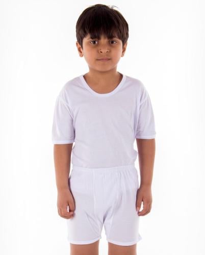 طقم اورجينال اطفال نص كم + شورت
