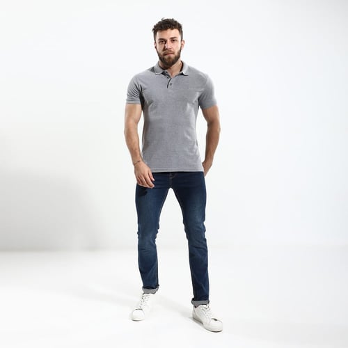 تشيرت بولو سادة رجالي خارجي