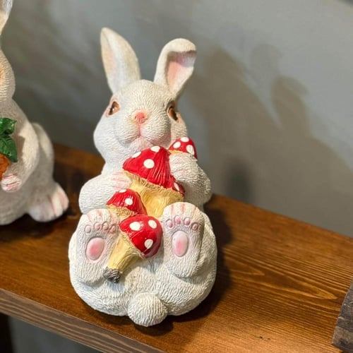 ديكور مجسم ارانب صغيرة