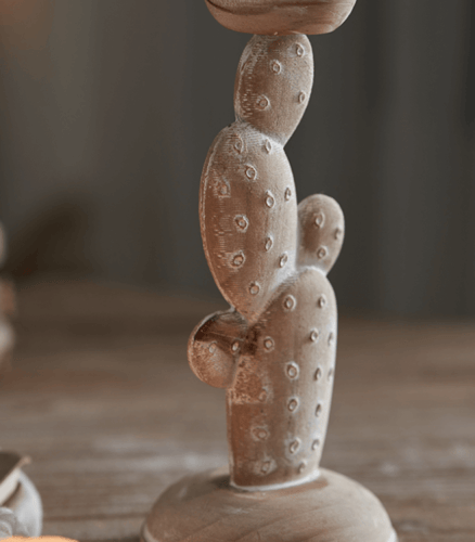 شمعدان خشبي CATO