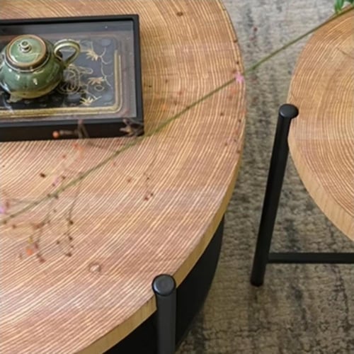 طاولات قهوة خشب كلاسك MEKA