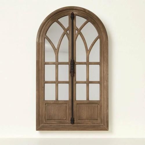 مراية شباك خشب