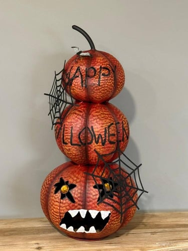 مجسم ديكور يقطينة