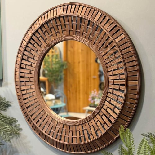 مرايا جدارية خشب HANOM