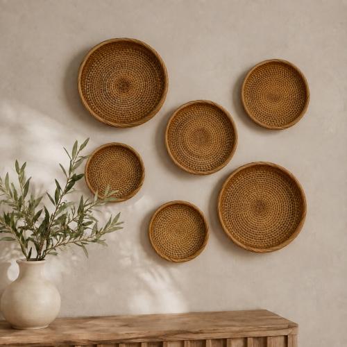 ديكور جداري راتان