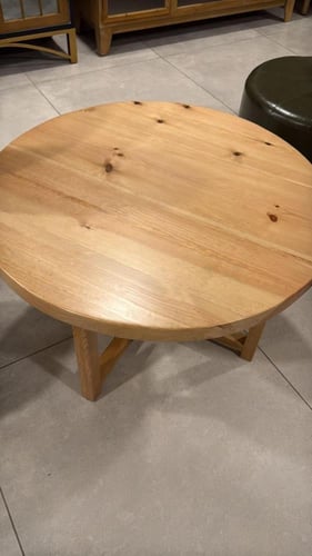 طاولة قهوة خشب طبيعي OAKY