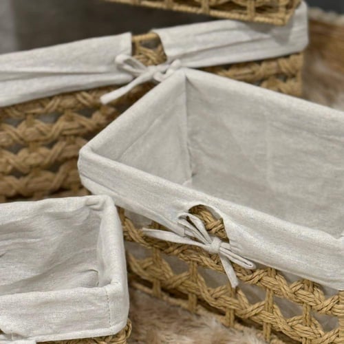 سلال تخزين لون بيج