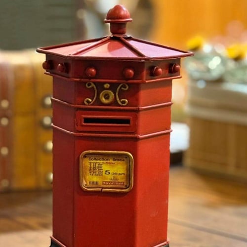 ديكور صندوق بريد حديد