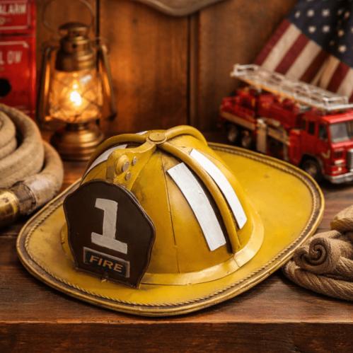 ديكور خوذة اطفاء