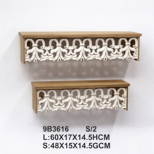 رف جداري خشب DRAK