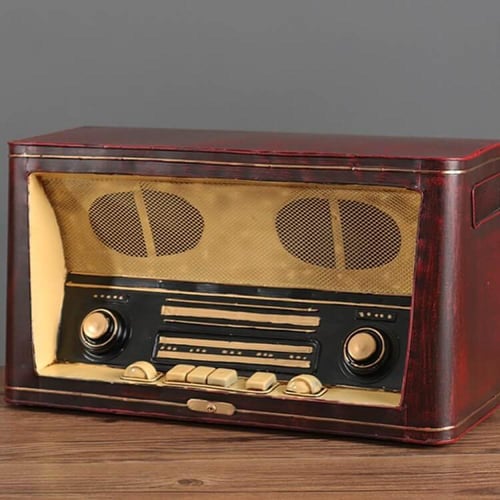 ديكور راديو كلاسك حديد انتك