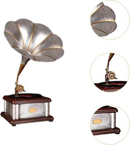 ديكور جرامافون حديد انتك