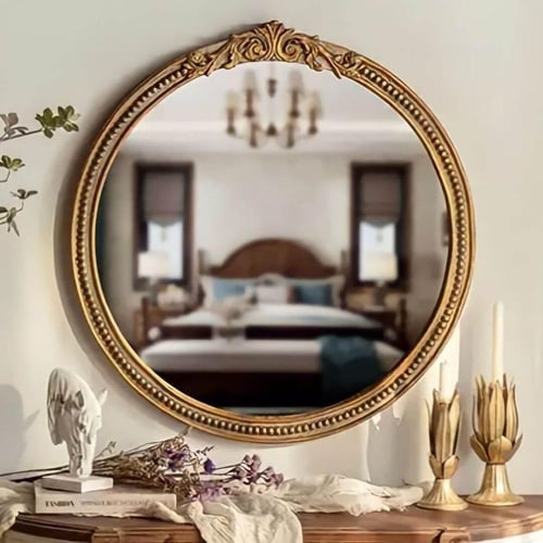 مرايا خشب مدورة DANIAL