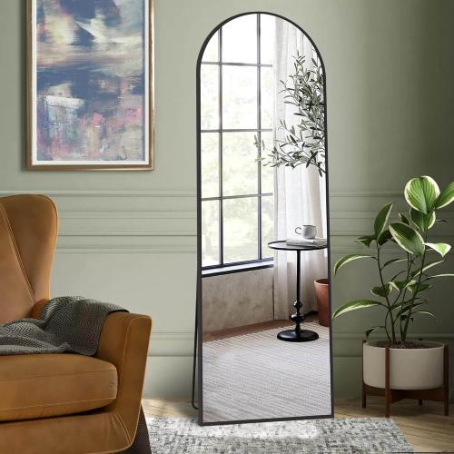 مرايا طويلة ارضية اسود