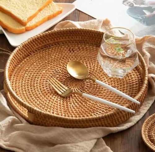 صحون راتان