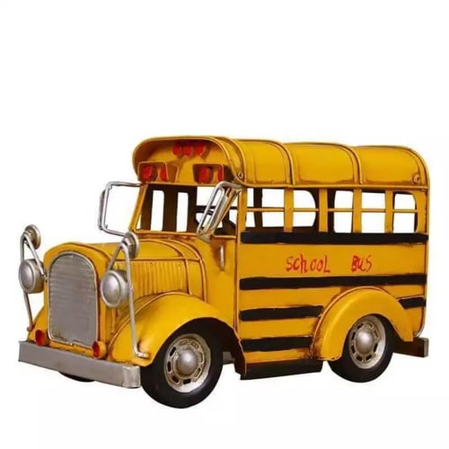 ‎ديكور باص مدرسة حديد