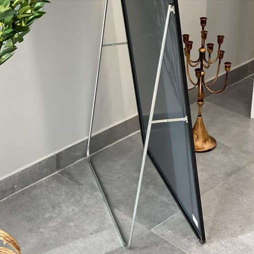 مرايا طويلة ارضية اسود