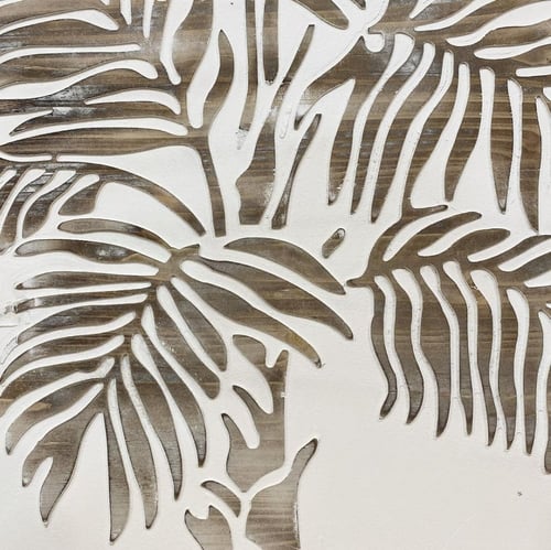 لوحة خشب كلاسك نحت