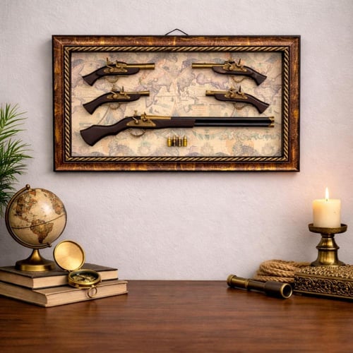 لوحة ديكور جداري مسدسات