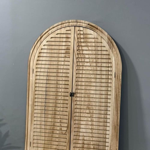 مرايا شباك خشب