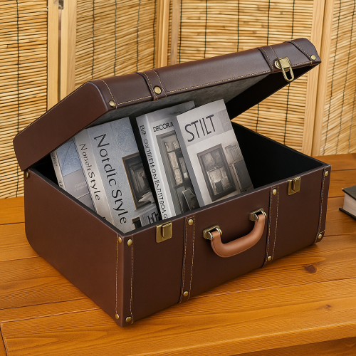 شنطة جلد Vintage Vault